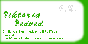 viktoria medved business card